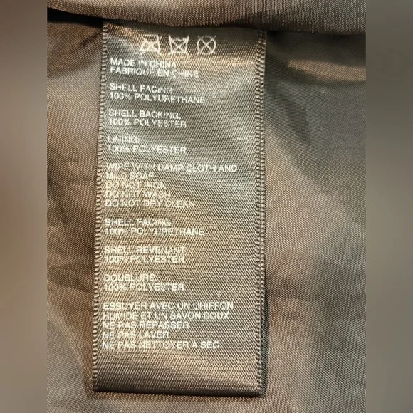 Silence + Noise Irina Embroidered Vegan Leather Moto Jacket XS - Picture 16 of 16